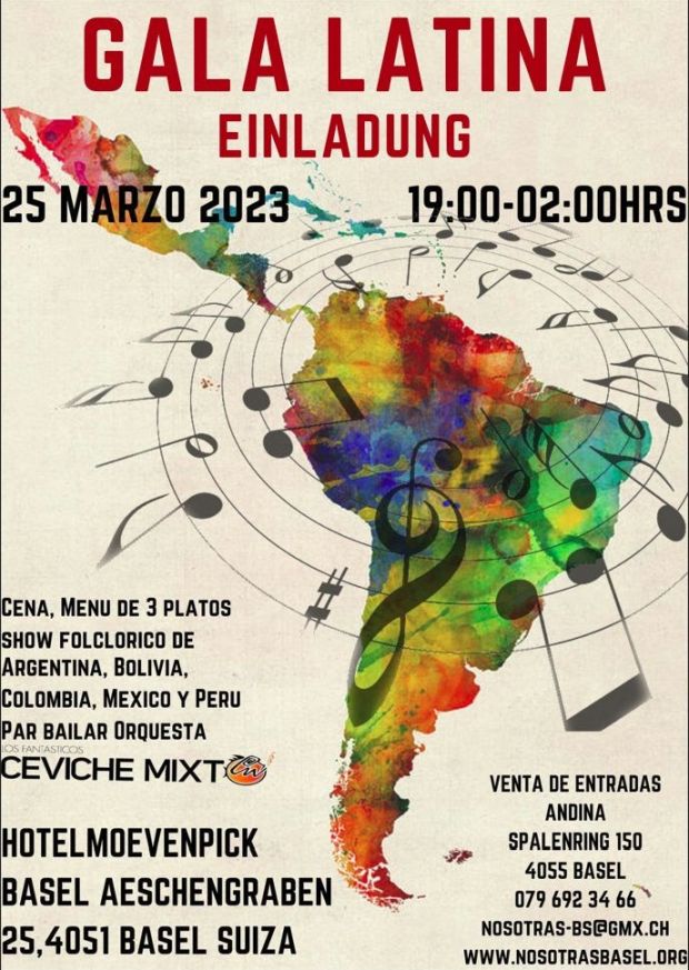 Flyer Gala Latina